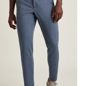Bonobos All Week Flex Pant - Heather Steel Blue - Size Small Inseam Short in EUC